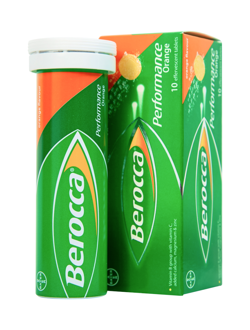 Berocca Performance Orange шипучие таблетки 10 шт