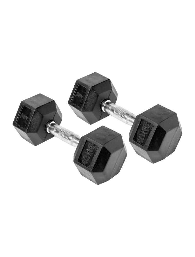 Набор гантелей 2x3 кг розовый